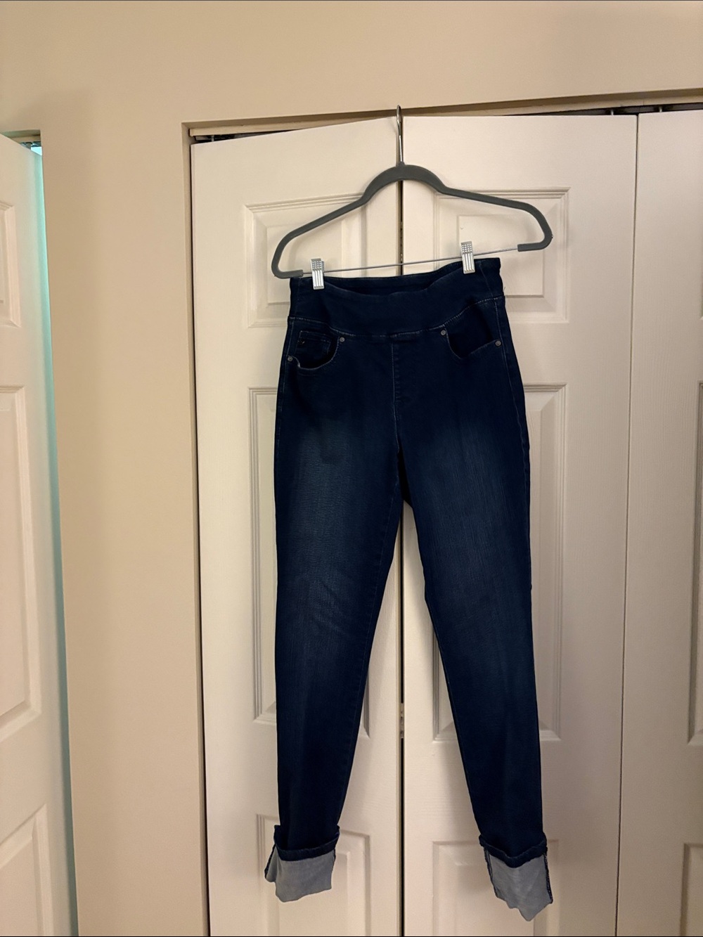 Belle by Kim Gravel Indigo Straight-Leg Women’s Jeans